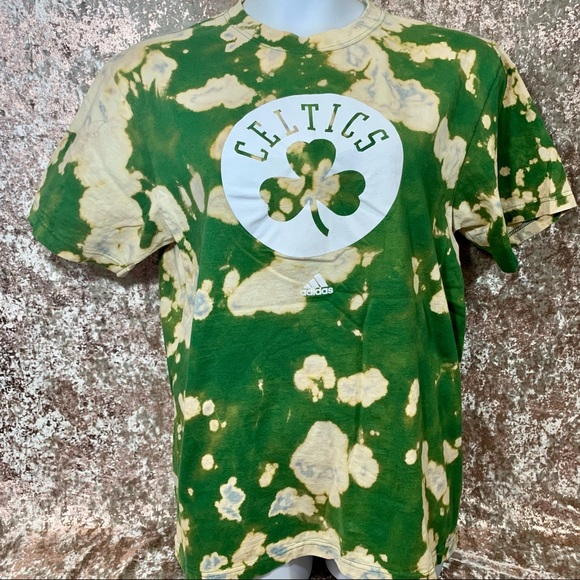 NBA Boston Celtics Custom Bleach Tee - Picture 1 of 4